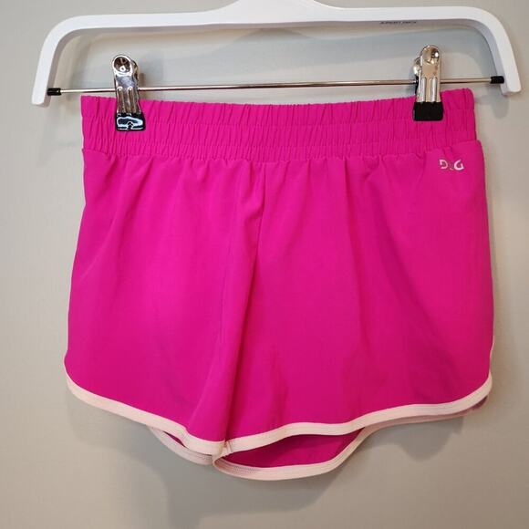 DSG Girls Pink Shorts - Soccer Tennis Running - Size M - Picture 2 of 4